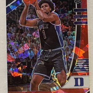 Vernon Carey Jr 2020-21 Panini Prizm Draft Picks Red Prizm Rookie Card # 27
