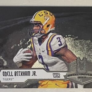 2014 ODELL BECKHAM JR. OBJ FLAIR SHOWCASE METAL UNIVERSE M4 ROOKIE RC CARD PWE