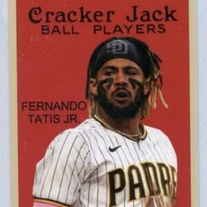 Fernando Tatis Jr. #9  2021 Cracker Jack 2 1/4" x 3" Ball Players Card