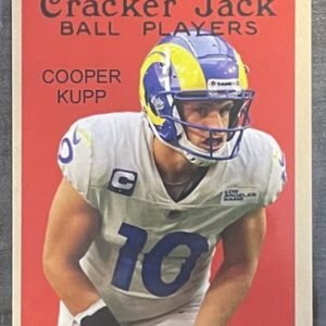 Cooper Kupp 2021 # 21 Cracker Jack   2 1/4" x 3" Ball Players Card