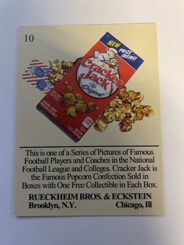 Najee Harris #10 Cracker Jack 2 1/4" x 3" Ball Players Card - Image 2