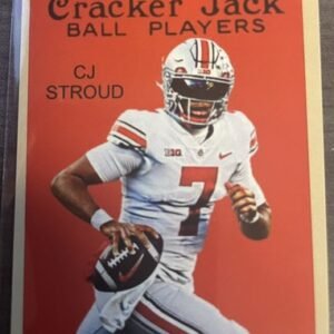CJ STROUD RC 2024 Cracker Jack 2 1/4" x 3" Ball Players Card-#56 New Release