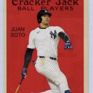 Juan Soto 2024 #69Cracker Jack   2 1/4" x 3" Ball Players Card