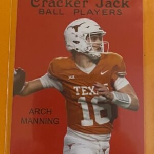 Arch Manning Texas  Cracker Jack Card  2 1/4" x 3" #304