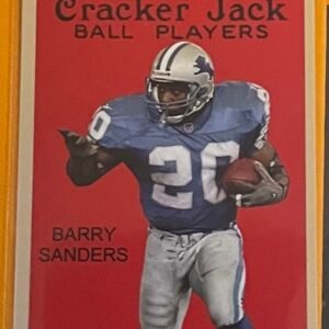 Barry Sanders| Detroit Lions  Jack Card  2 1/4" x 3" #103