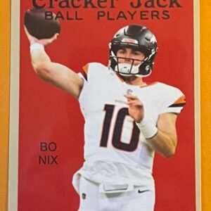 BO Nix | Denver Broncos Jack Card  2 1/4" x 3" #218