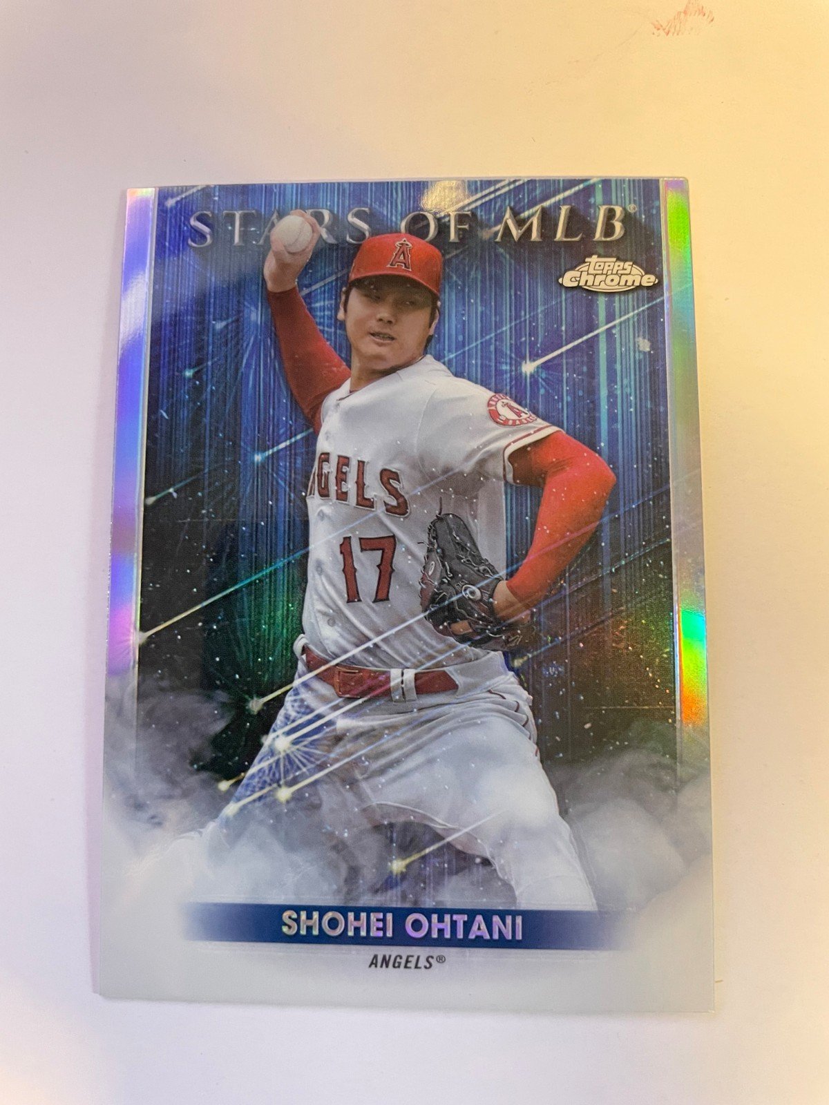 2022 Topps Series 2 Shohei Ohtani Stars of MLB Chrome Insert #SMLBC33 Angels SSP