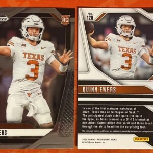 2025 Panini Prizm Draft Picks - QUINN EWERS RC #126 - Texas