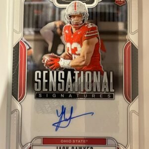 2025 Panini Prizm Draft Picks Jack Sawyer RC Sensational Signatures SS-JKS