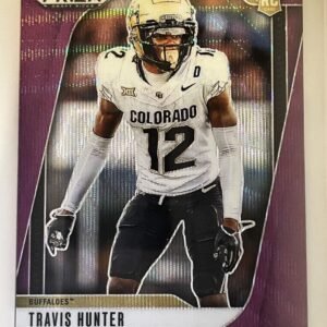 2025 Prizm Draft Picks TRAVIS HUNTER Rookie Purple Wave Prizm #20