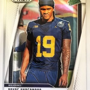 2025 Panini Prizm Draft Picks Football Bryce Underwood #28 Rated Prospect