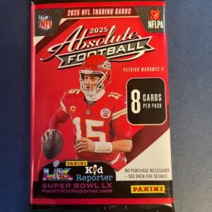 2025 Panini Absolute Football Pack  8 Cards per pack | Chase Kabooms!