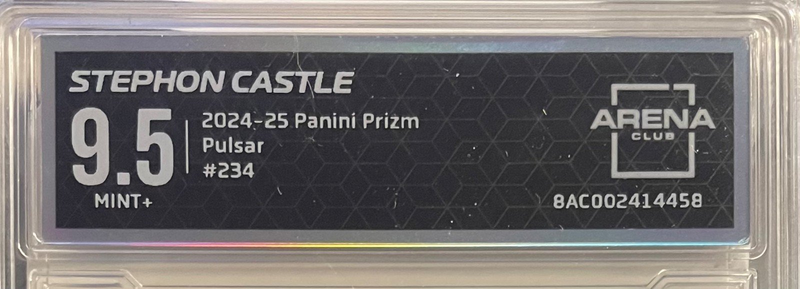 2024-25 Panini Prizm - Stephon Castle #234 Pulsar Prizm (RC) 9.5 - Image 3