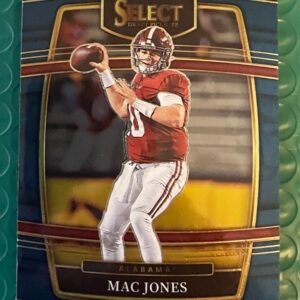 2022 Select Draft Picks Mac Jones #42 Blue Concourse - Alabama 49rs