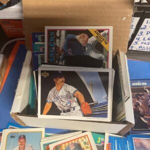 Vintage - Miscellaneous  Baseball cards Opened Box - Box of Miscellaneous Box 1
