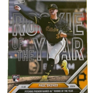Paul Skenes ROY 2024 Topps Now OS-2 ROOKIE OF THE YEAR IN- HAND