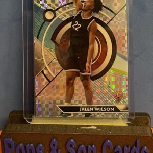 2024 Topps Finest Jalen Wilson RC Checkerboard refractor #90