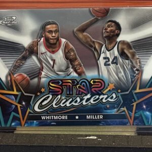 2024 Topps Cosmic Chrome Cam Whitmore/Brandon Miller Star Clusters #SC-13