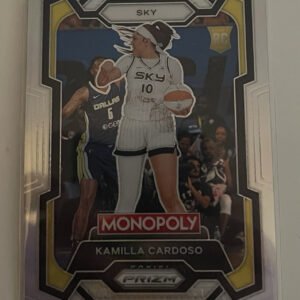 2024 Panini Prizm WNBA Monopoly Kamilla Cardoso Silver Prizm Rookie Card #2
