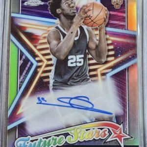 2024 Topps Chrome Future Stars Autos #FSA-SC SIDY CISSOKO RC