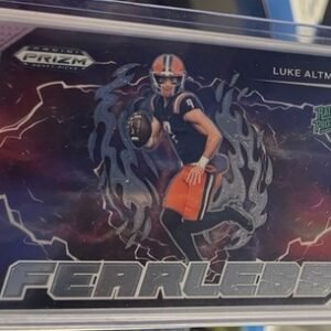 2025 Prizm Draft Picks LUKE ALTMYER Rated Prospect Prizm Fearless F-LAR