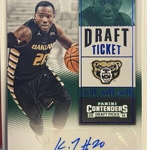 2016 Contenders Draft Picks Kay Felder College Ticket Autographs Auto #136