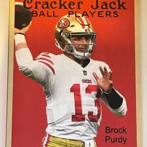 2022 Cracker Jack Brock Purdy Rookie RC #25  49ers